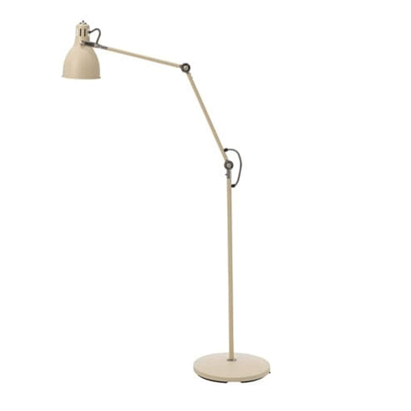 Modern Industrial Style Standing Floor Lamp - Sleek Metal Design for Living Room and Bedroom - LED Reading Lamp with Desk, Study, and Bedside Lighting - Accent Furniture Light