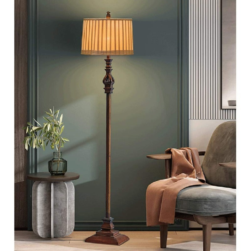 Simplicity Floor Lamp - Perfect for Living Rooms, Bedrooms, and Study Rooms. Create an Antique Atmosphere with this Stylish Standing Lamp.